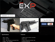 Tablet Screenshot of extarguns.com